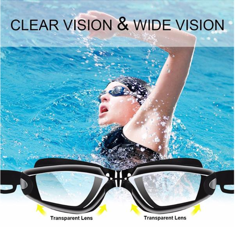 Anti-Fog Swimming Goggles