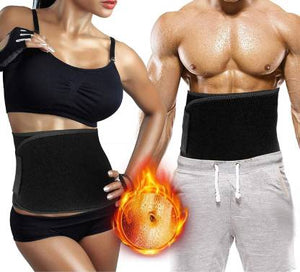 Rapid Tone Abdominal AB Muscle Body Toning Sauna Fitness Belt